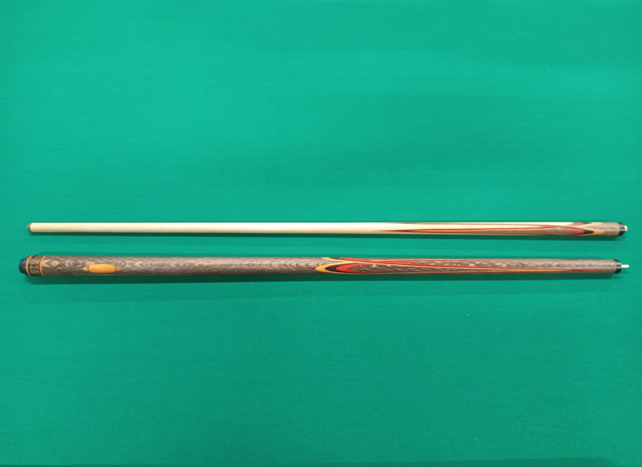 Кий Пирамида #27 змеиное дерево, цветной граб.